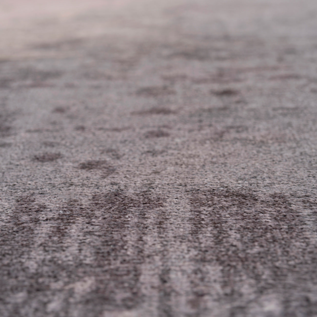 Soft Washable Grey Abstract Rug - Dara