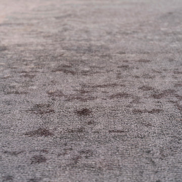 Soft Washable Grey Abstract Runner - Dara