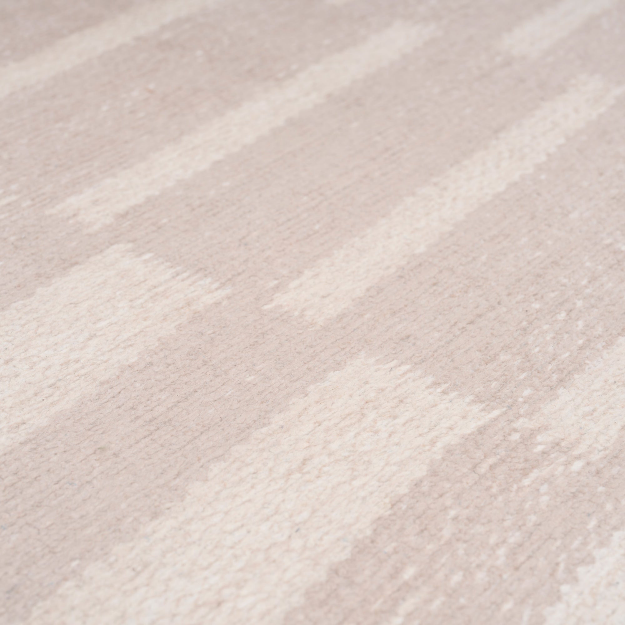 Soft Washable Beige Geometric Rug - Faye