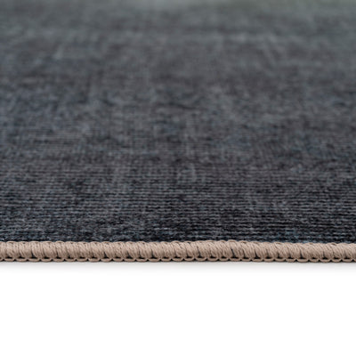 Soft Washable Green Ombre Runner - Gem