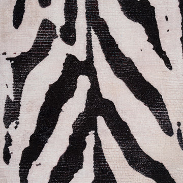 Soft Washable Zebra Indoor Mat - Ida