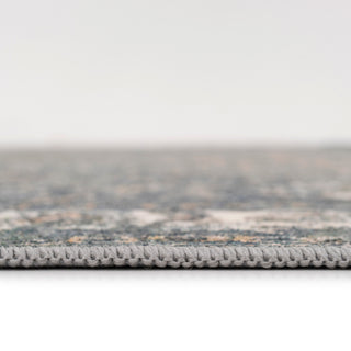 Soft Washable Classic Green Runner - Maude