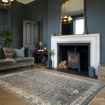 Soft Washable Classic Green Rug - Maude