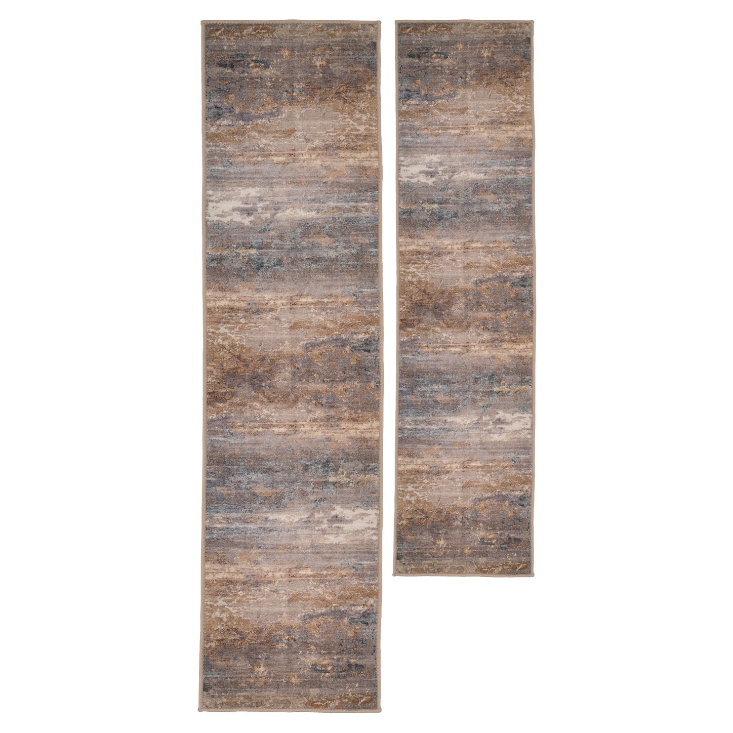 Soft Washable Brushed Gold Rug - Millie