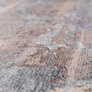 Soft Washable Brushed Gold Rug - Millie