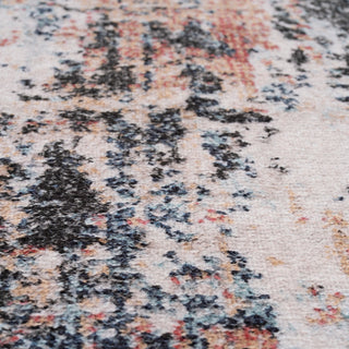 Soft Washable Multicolour Abstract Rug - Pierre