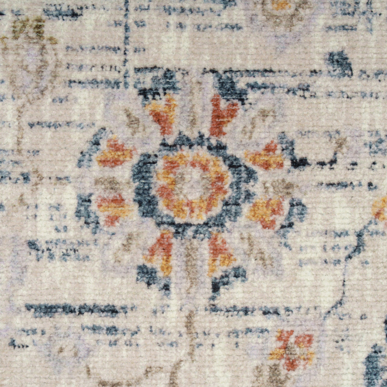 Soft Washable Floral Print Runner - Augusta