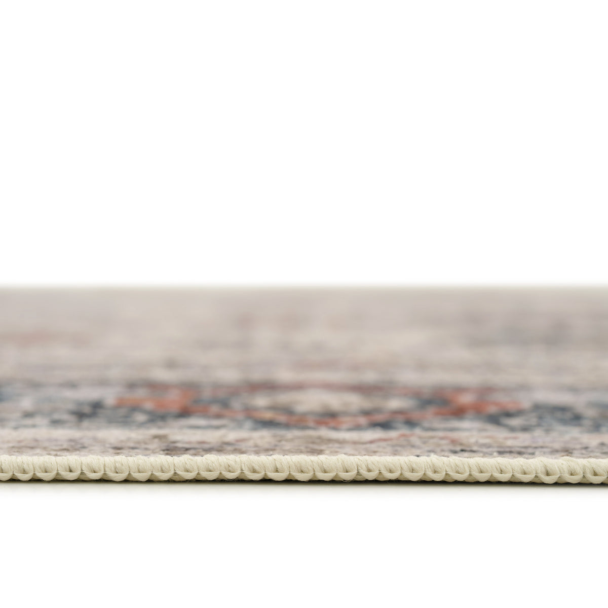 Soft Washable Floral Print Rug - Augusta