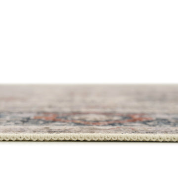 Soft Washable Floral Print Runner - Augusta