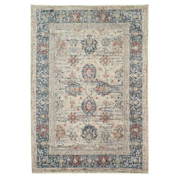 Soft Washable Floral Print Rug - Augusta