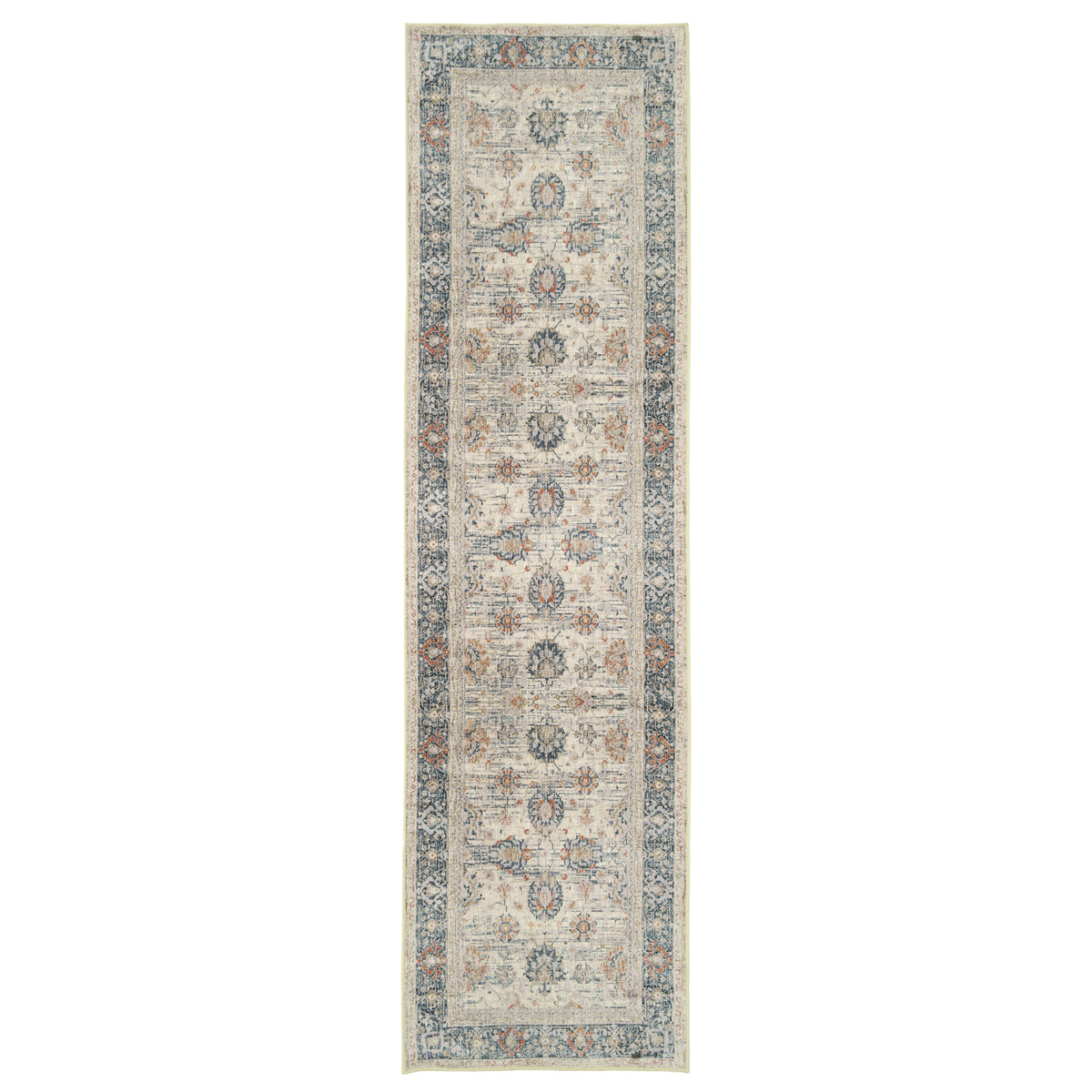 Soft Washable Floral Print Runner - Augusta