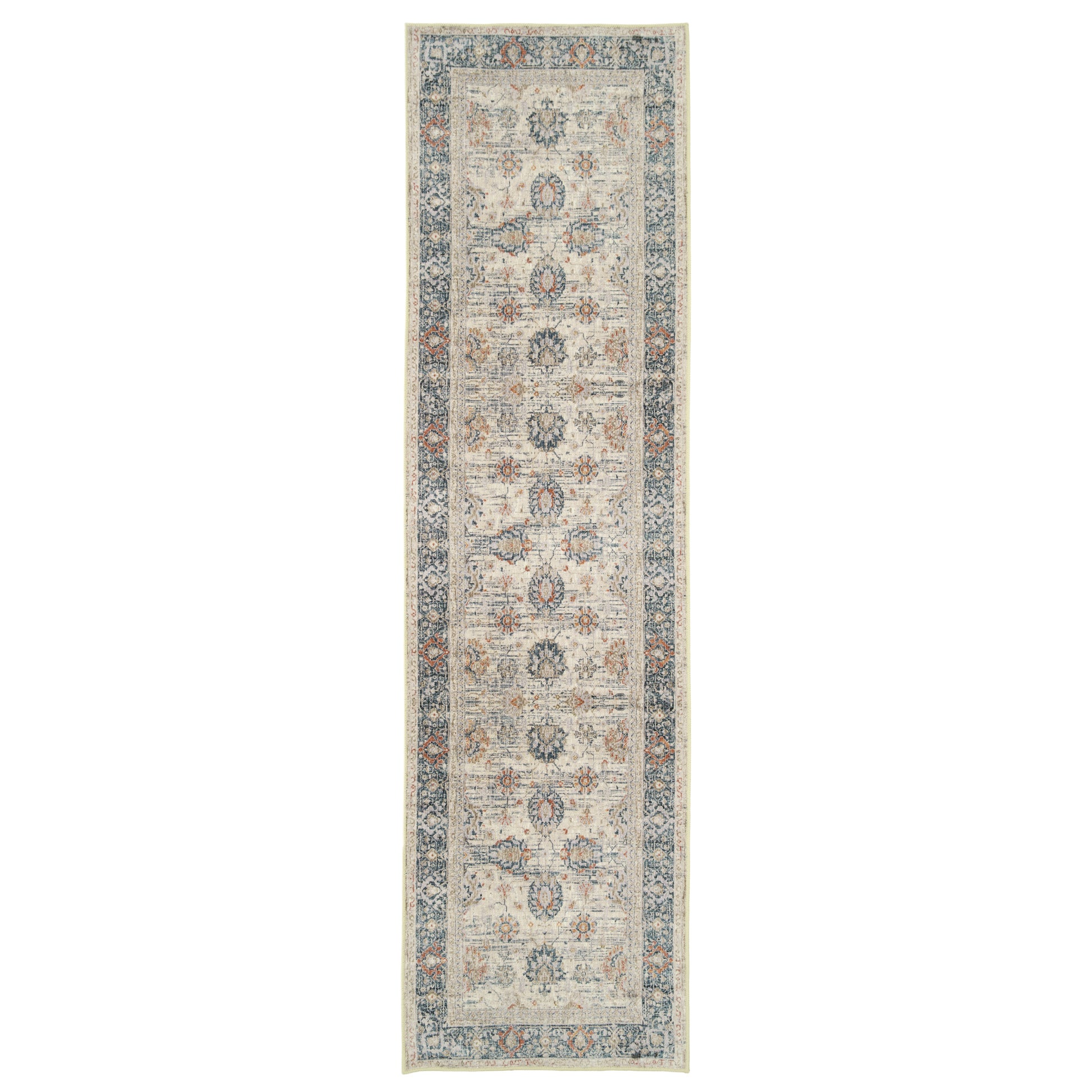 Soft Washable Floral Print Runner - Augusta