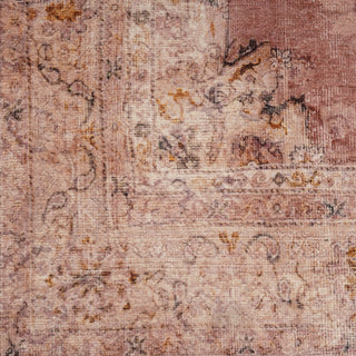 Soft Washable Vintage Pink Runner - Maribel