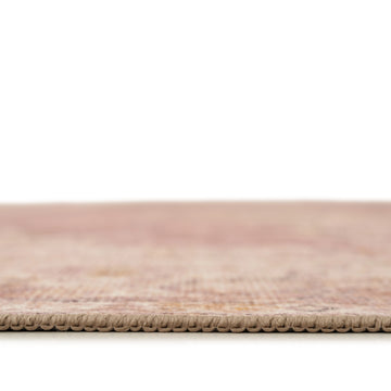 Soft Washable Vintage Pink Runner - Maribel