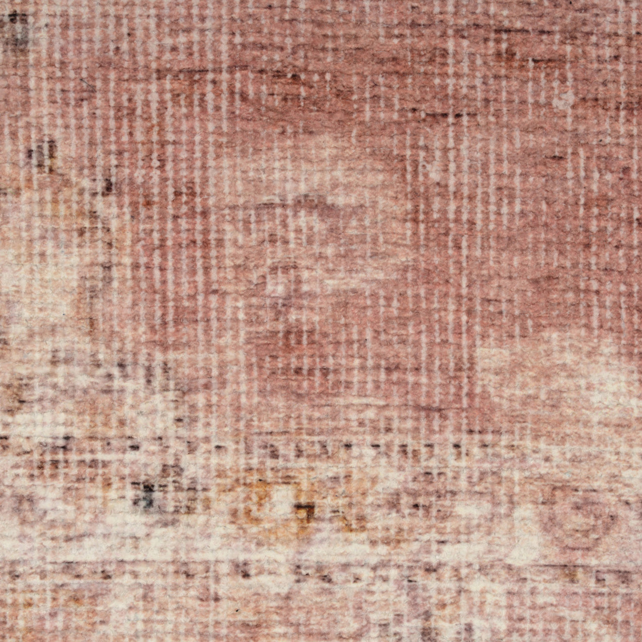 Soft Washable Vintage Pink Rug - Maribel
