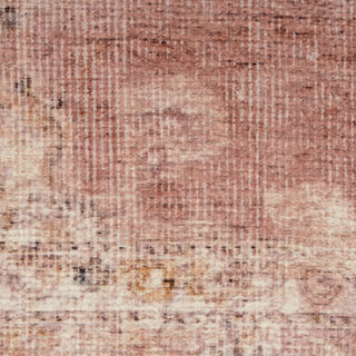 Soft Washable Vintage Pink Rug - Maribel