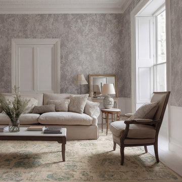 Soft Washable Floral Teal Rug - Philipa