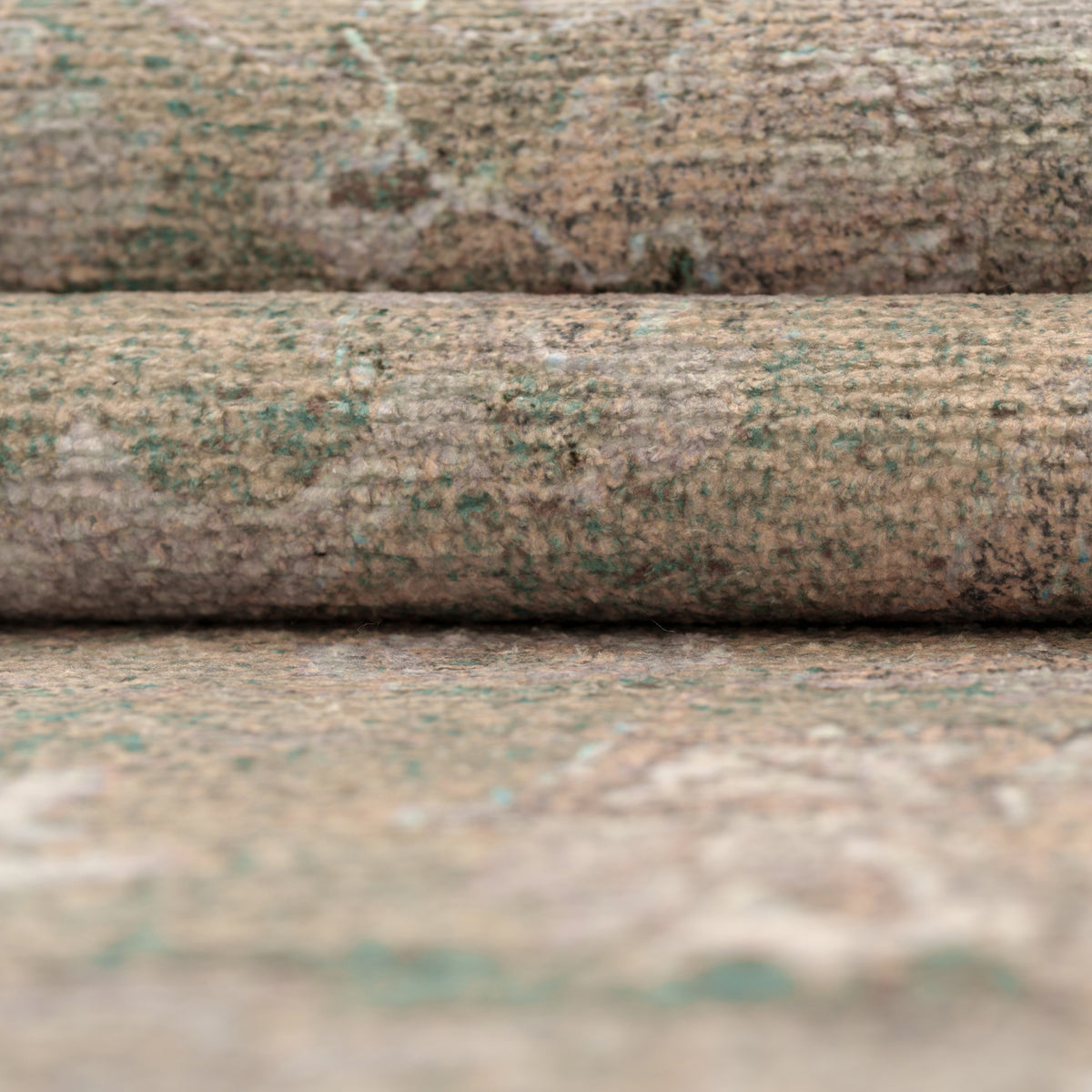 Soft Washable Green Floral Runner - Seraphina