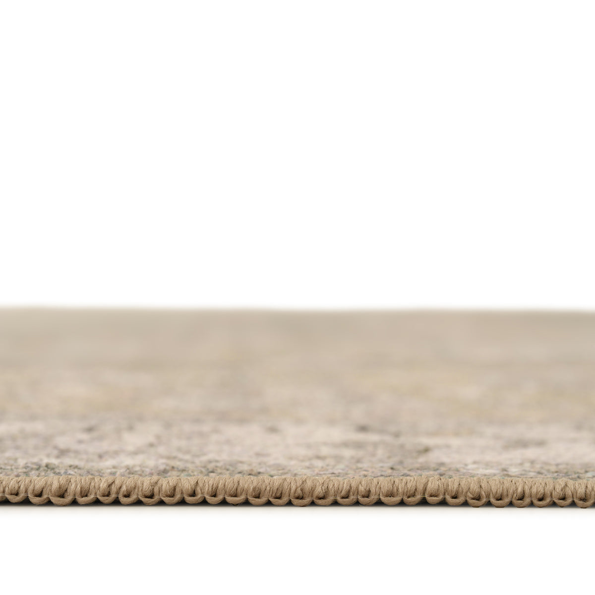 Soft Washable Green Floral Runner - Seraphina