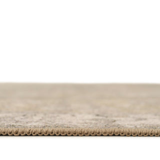 Soft Washable Green Floral Rug - Seraphina