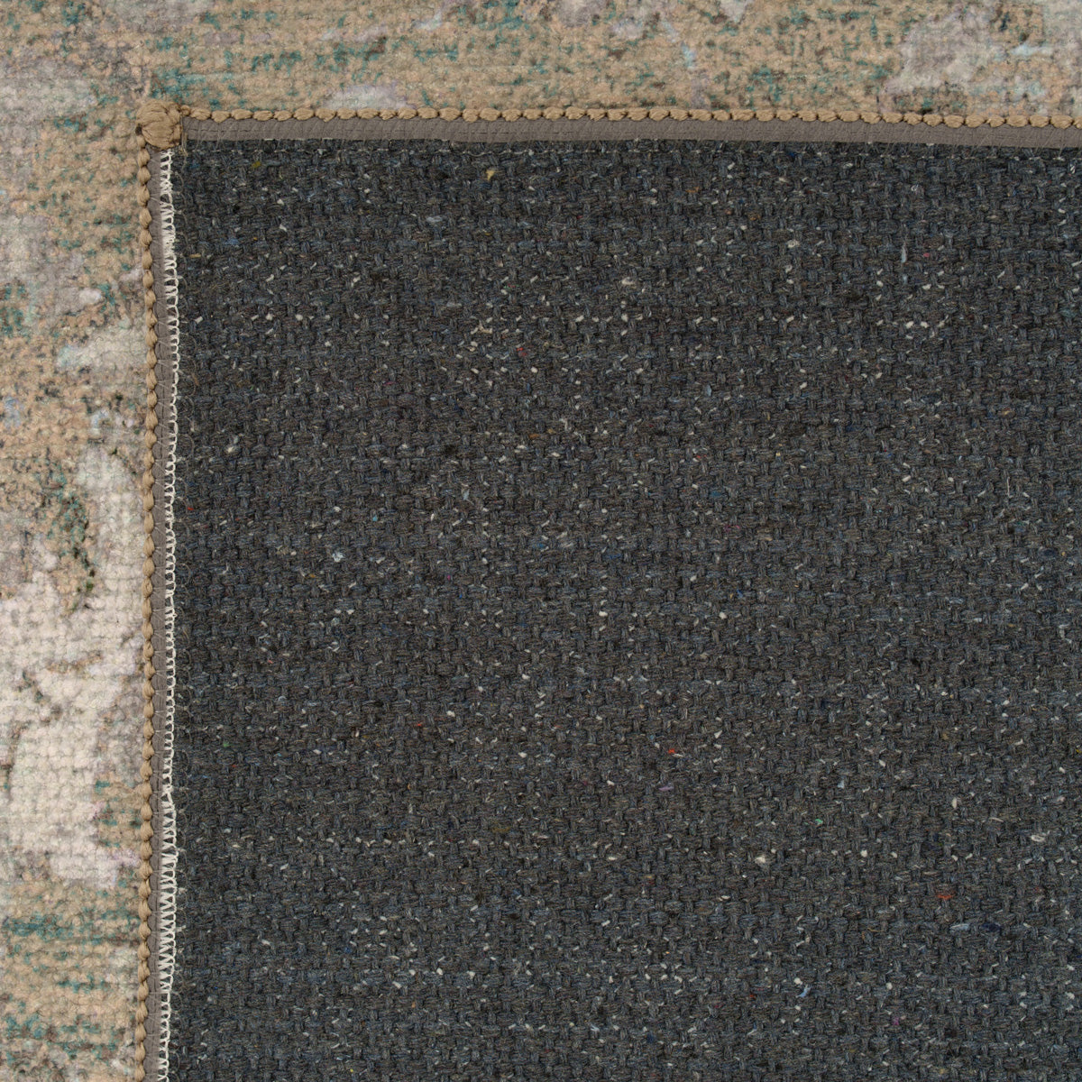 Soft Washable Green Floral Rug - Seraphina