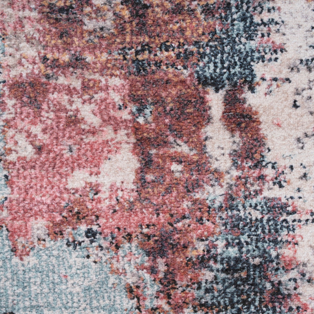 Soft Washable Multicolour Blush Rug - Rosa