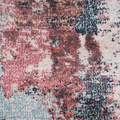 Soft Washable Multicolour Blush Runner - Rosa