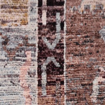 Soft Washable Aztec Indoor Mat - Sybil