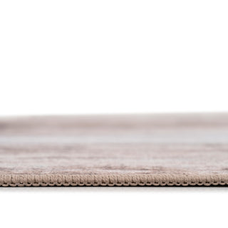 Soft Washable Brown Abstract Runner - Taron