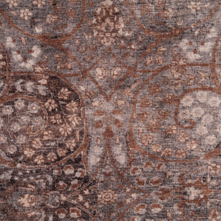 Soft Washable Heritage Brown Rug - Winnie