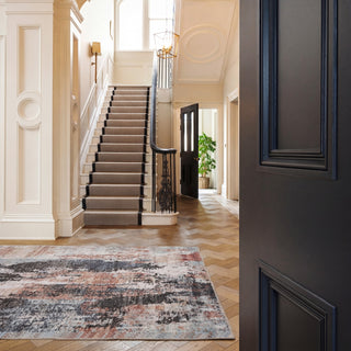 Soft Washable Multicolour Abstract Rug - Pierre