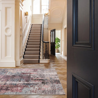 Soft Washable Multicolour Blush Rug - Rosa