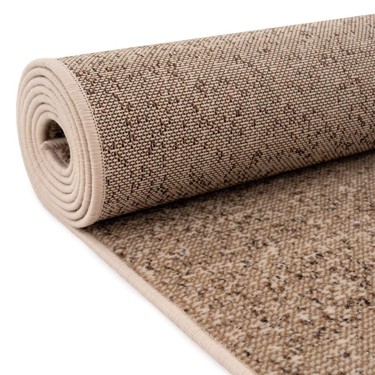 Brown Mottled Stair Carpet Runner - Cut to Measure