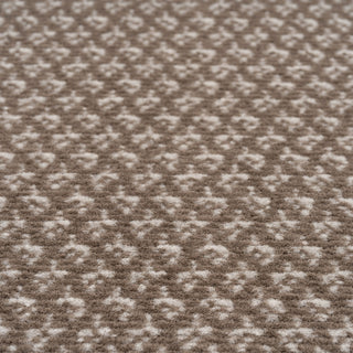 Beige Bordered Stair Carpet Runner - Cut to Measure