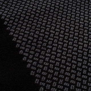 Black Bordered Stair Carpet Runner - Cut to Measure