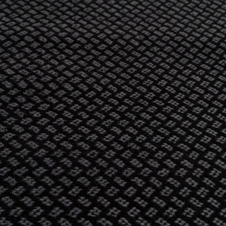 Black Bordered Stair Carpet Runner - Cut to Measure