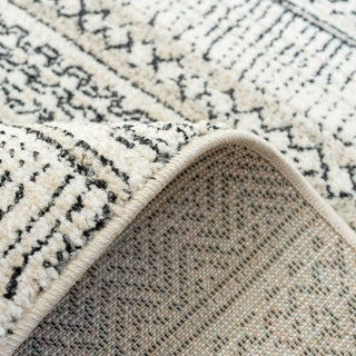 Soft Underfoot Grey Tribal Moroccan Berber Runner Rug