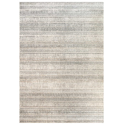Cosy Soft Underfoot Grey Tribal Moroccan Berber Bedroom Rug