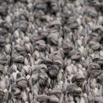 Grey Striped Runner Rug