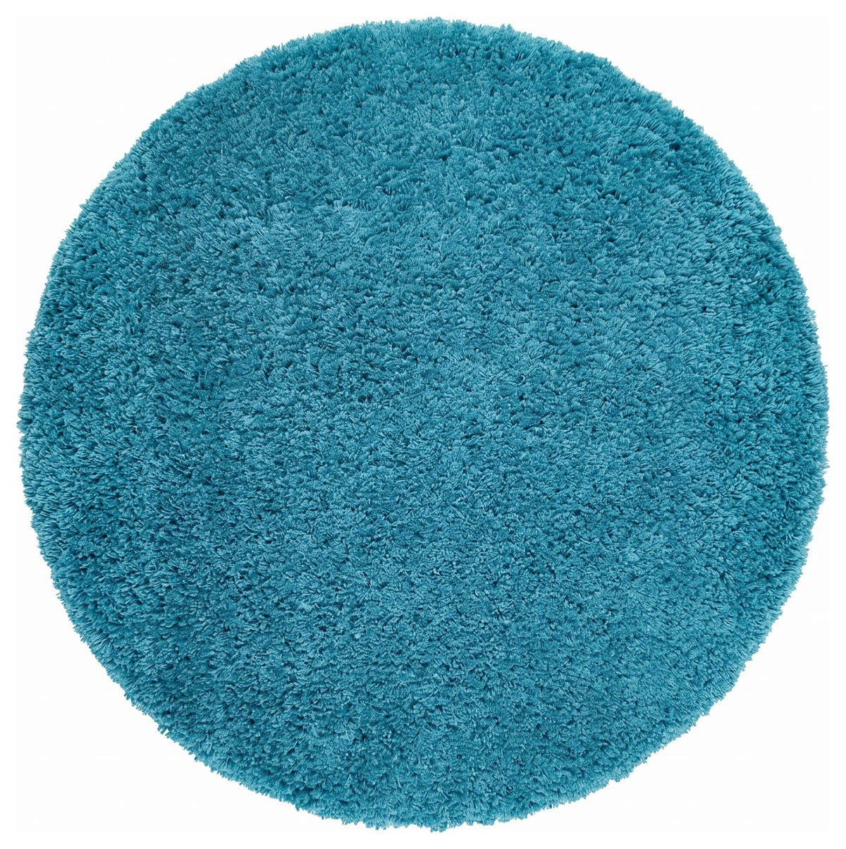 Super Soft Teal Blue Shaggy Rug