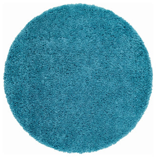 Super Soft Teal Blue Shaggy Rug
