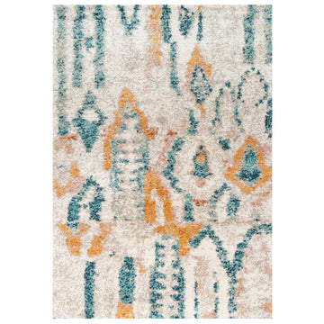 Super Soft Abstract Moroccan Shaggy Rug