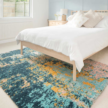 Soft Abstract Shaggy Rug - Cherish