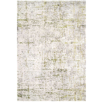Modern Green Abstract Distressed Rugs
