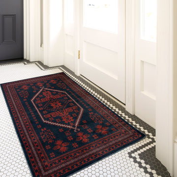 Washable Persian Style Mat - Asha
