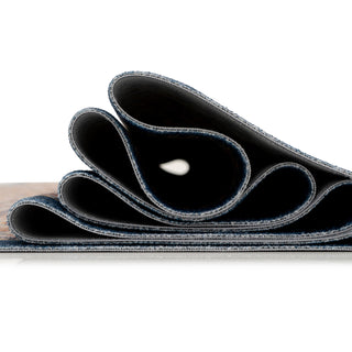 Washable Blue Persian Style Mat - Leela