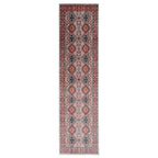 Washable Multicolour Persian Style Runner Rug - Rani