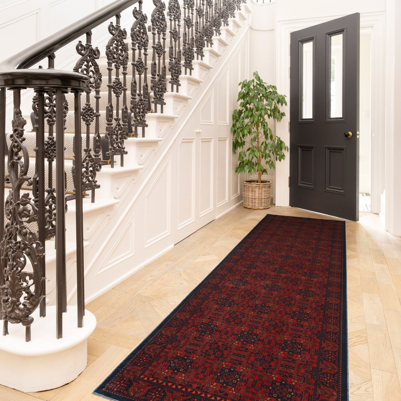 Washable Boho Persian Style Runner - Sana