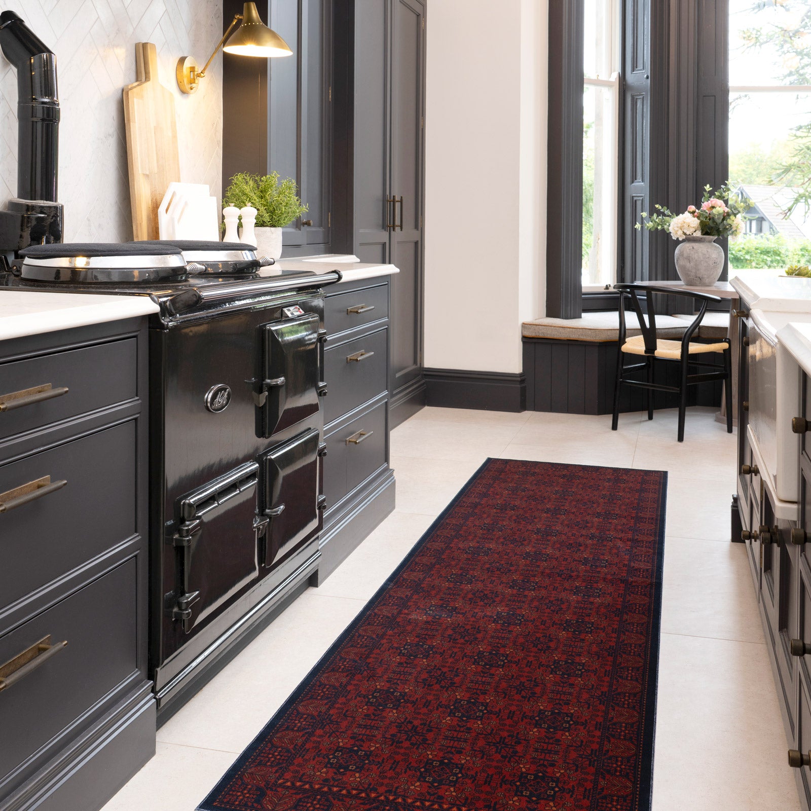 Washable Boho Persian Style Rug - Sana