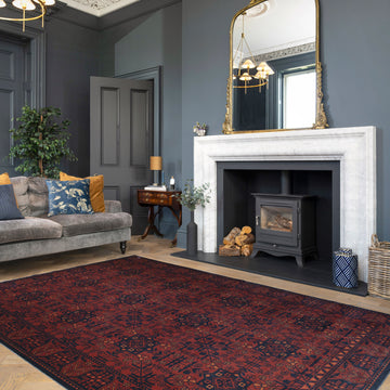 Washable Boho Persian Style Rug - Sana